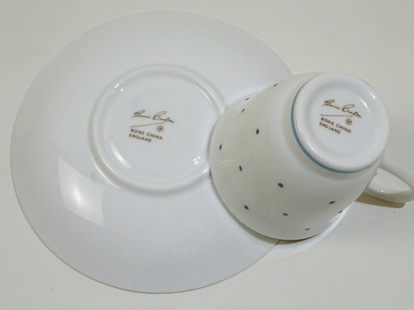 スージークーパー レイズドスポットブルー コーヒーセット