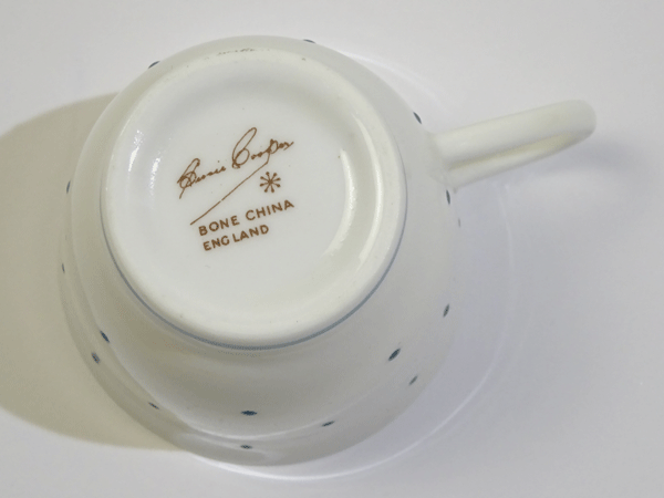 スージークーパー レイズドスポットブルー コーヒーセット