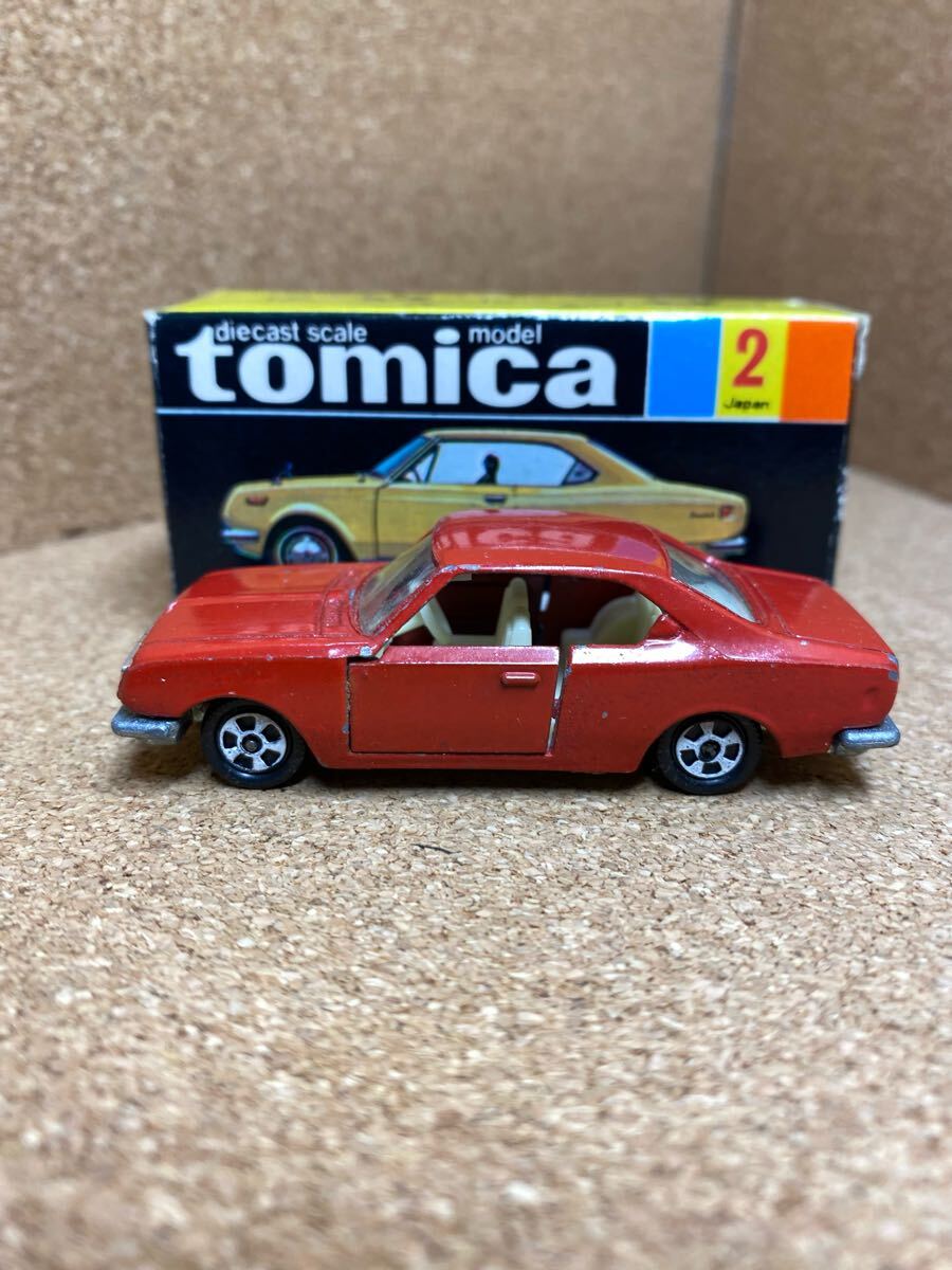 トミカ　ミニカー?。保痢omica minicar 元箱　黒箱　日本制　コロナ　マークⅡ トミカ復(fù)數(shù)出品中　同梱可