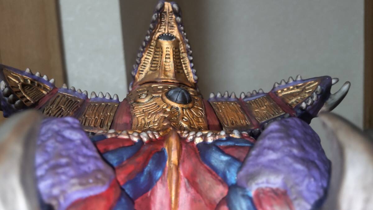 リペイント ウェザリング 宇宙電磁怪獣 ゲバルガ ウルトラ怪獣DX GEBALGA ウルトラマン ブレーザー ULTRAMAN BLAZAR BANDAI バンダイ_画像2