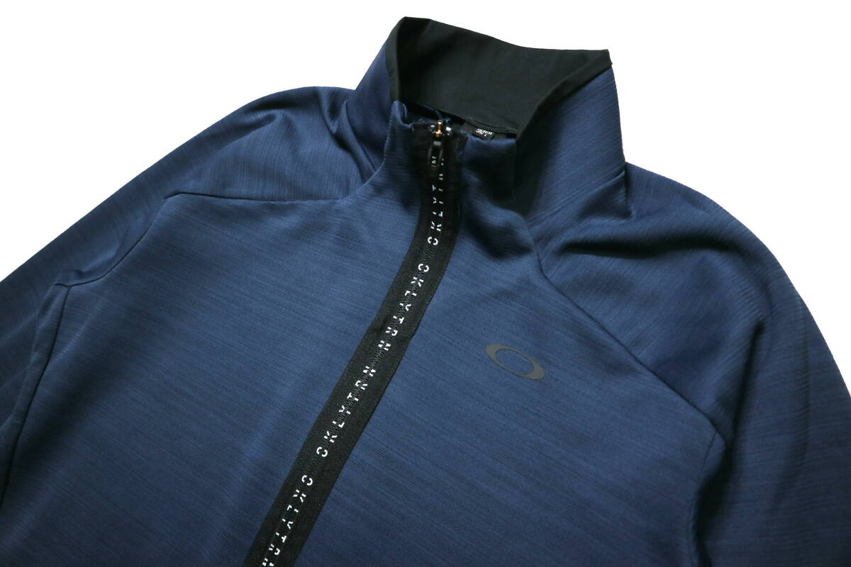 概ね美品/春秋！◆OAKLEY オークリー 472583 トレーニング ジャージジャケット◆Lサイズ（身長174-177センチ位）
