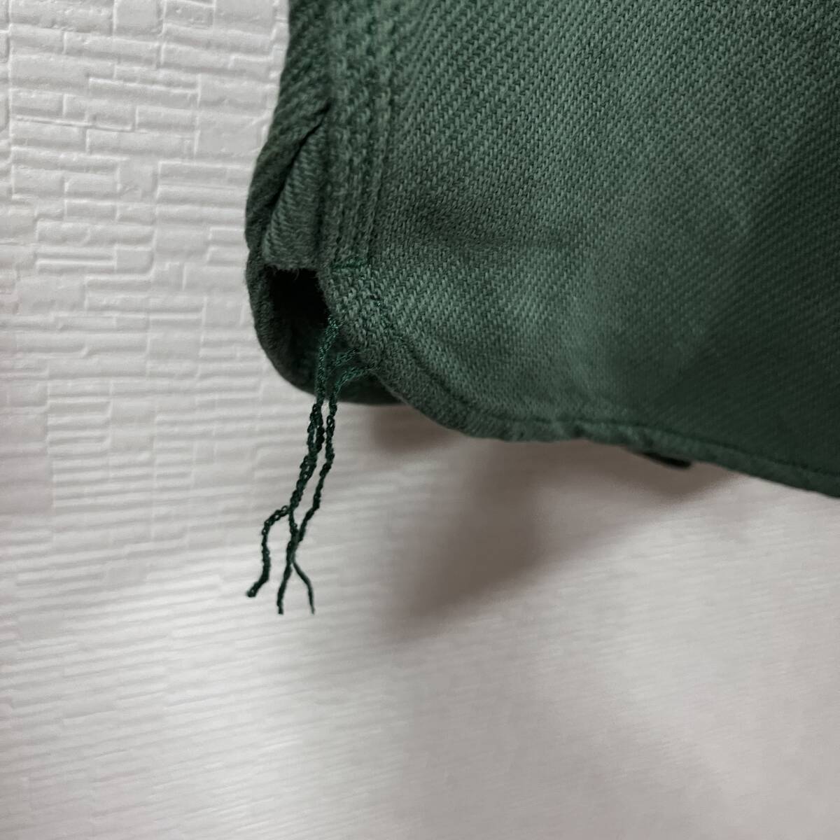 桃太郎ジーンズ (MOMOTARO JEANS) - 44 XLサイズ ヘビーフランネル ワークシャツ 児島 岡山産 日本製 アメカジ (タグ付き新品未使用品)_画像9