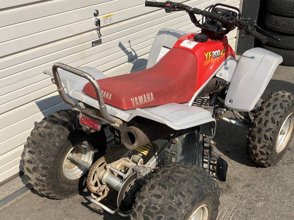 WEB限定カラー 札幌発☆最落なし!【走行OK!】四輪バギー ヤマハ YF200S その他