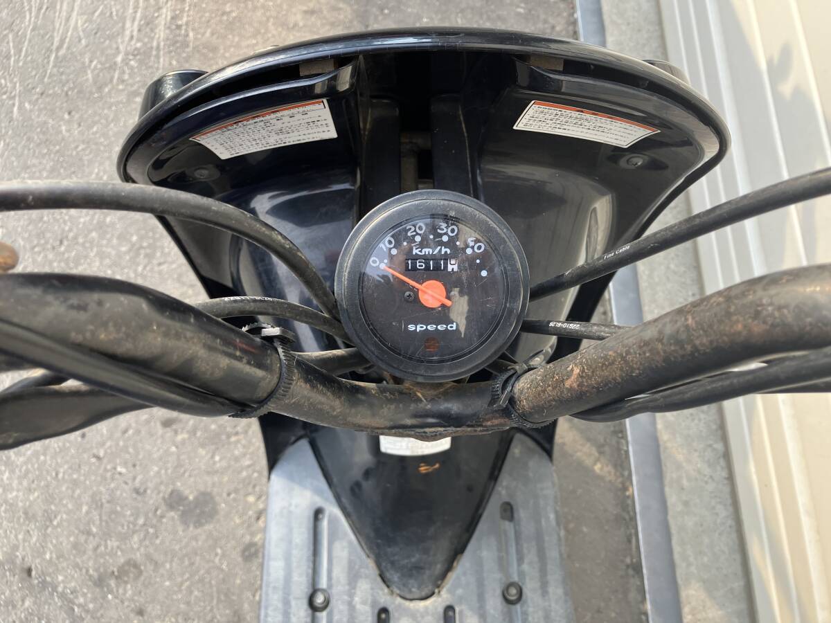 札幌発☆最落なし!全國(guó)発送可!【通電OK!】スクーター スズキ チョイノリ CZ41A 4スト セル付 50cc 売切り!