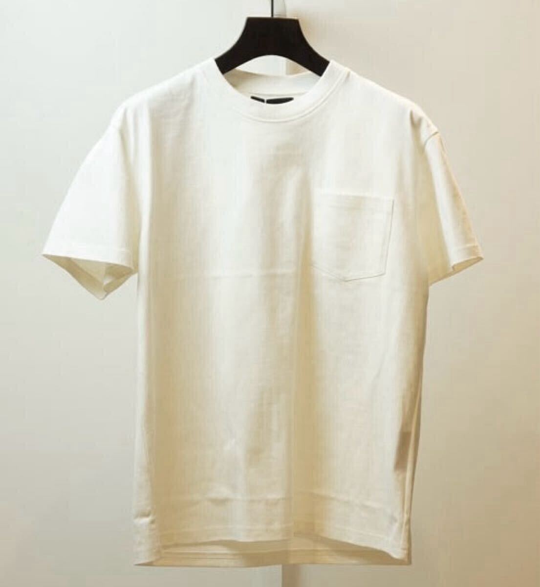 定価1.7萬(wàn)　新品同様　junhashimoto ポケットTシャツ　ホワイト　ジュンハシモト　akm wjk 半袖