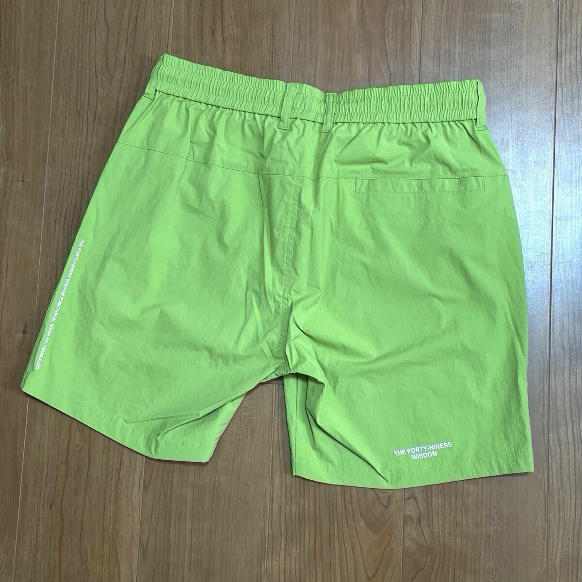 【新品】TFW49 イエロー ショートパンツ / M 新品未使用タグ付き TFW49 ショートパンツ イエロー ハーフ