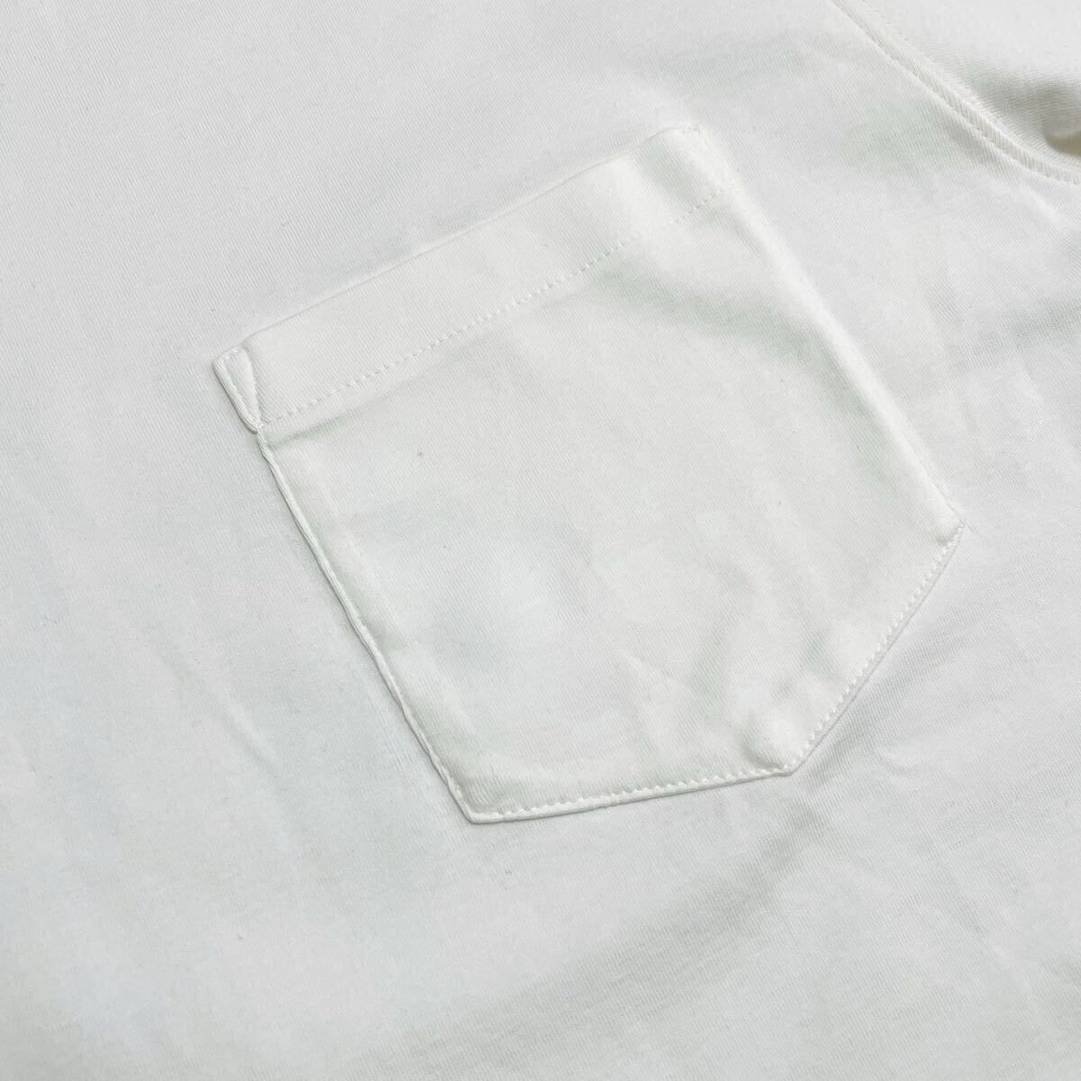 定価1.7萬(wàn)　新品同様　junhashimoto ポケットTシャツ　ホワイト　ジュンハシモト　akm wjk 半袖