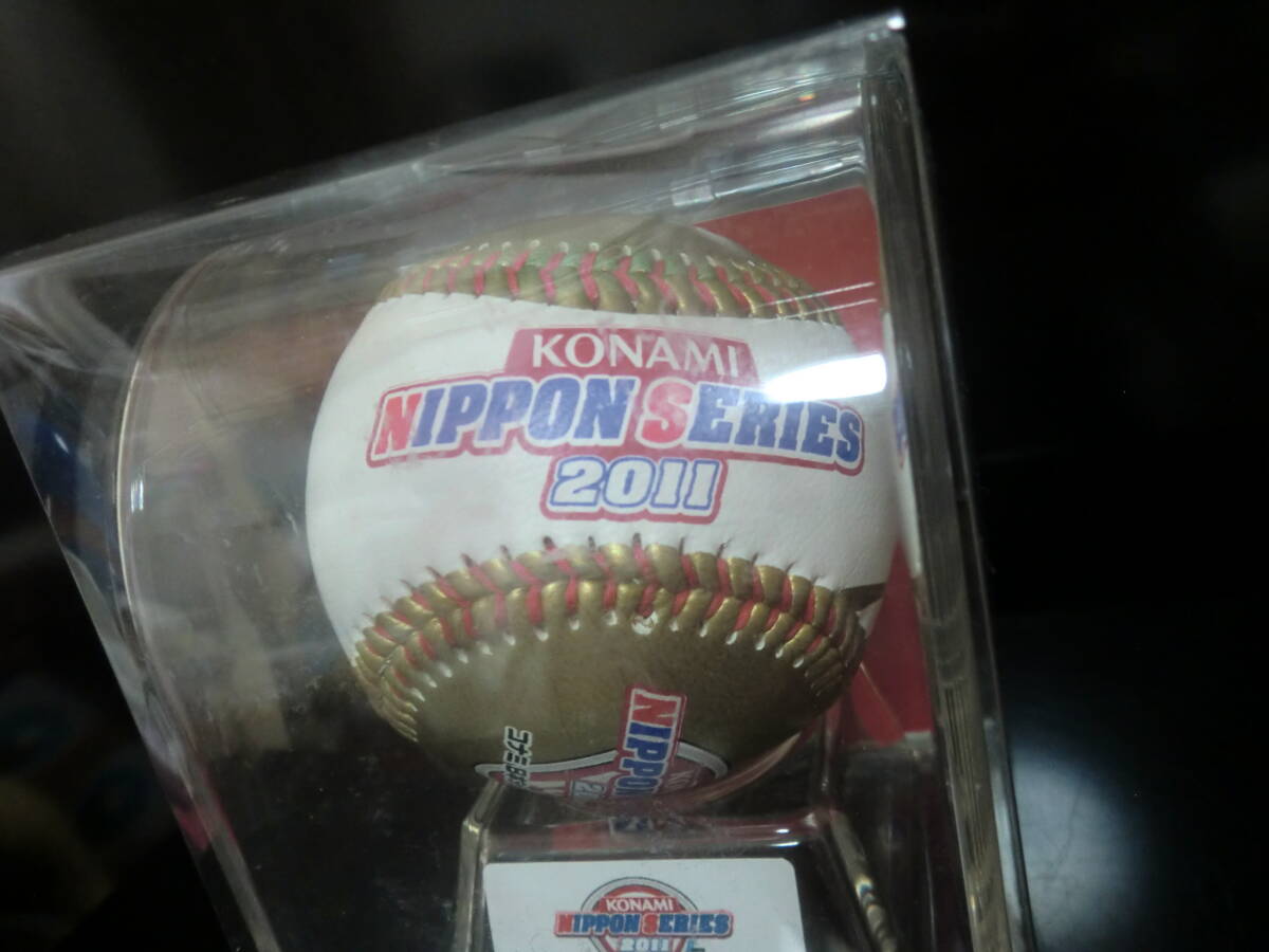 NPB 2011 Япония серии SoftBank средний день памятный мяч нераспечатанный товар