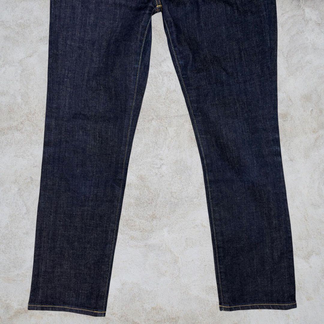 【極美品】23區(qū)DENIM ボーイフィット パンツ ストレートデニム 濃紺 36