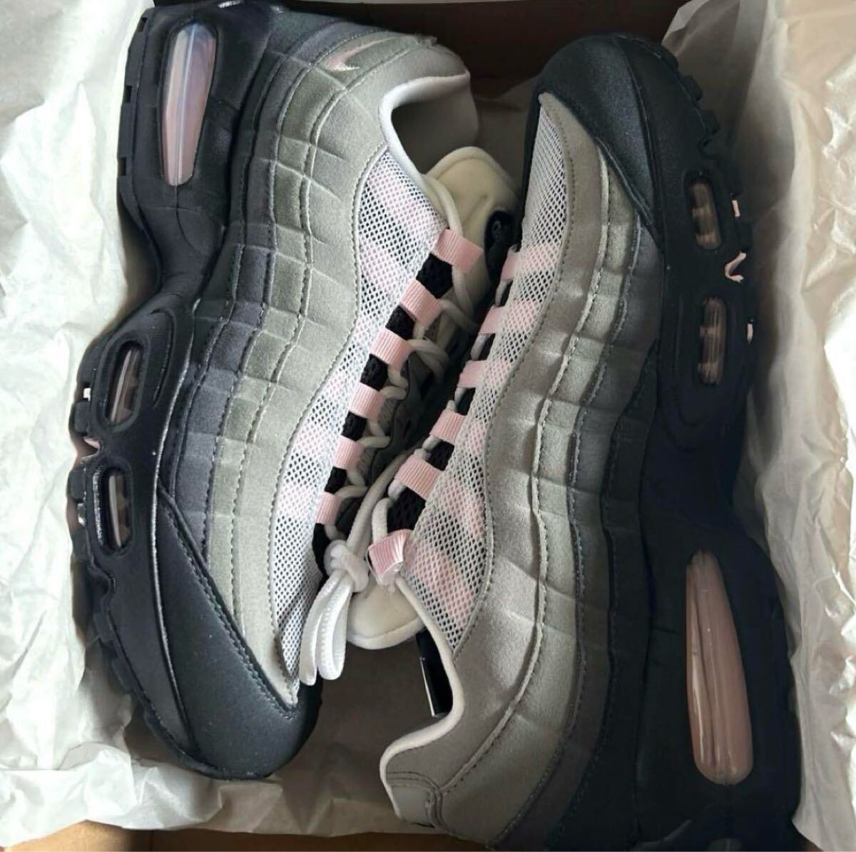 本物保証!  W NIKE ナイキ ウィメンズ wmns 5cm 27 Foam Pink OG 95 MAX AIR 靴
