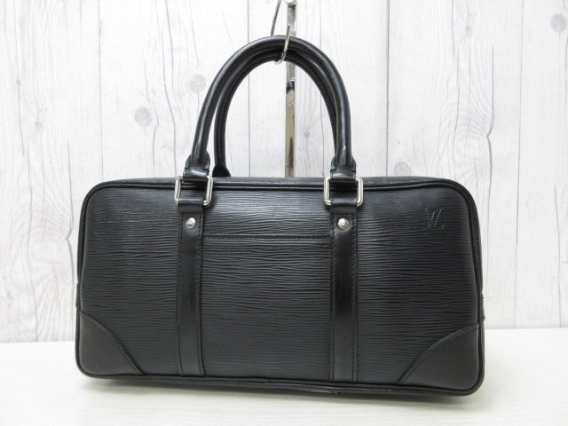 極美品 LOUIS VUITTON ルイヴィトン エピ ヴィヴィエンヌ ロン ノワール ハンドバッグ ミニボストン バッグ M59112 黒 84236