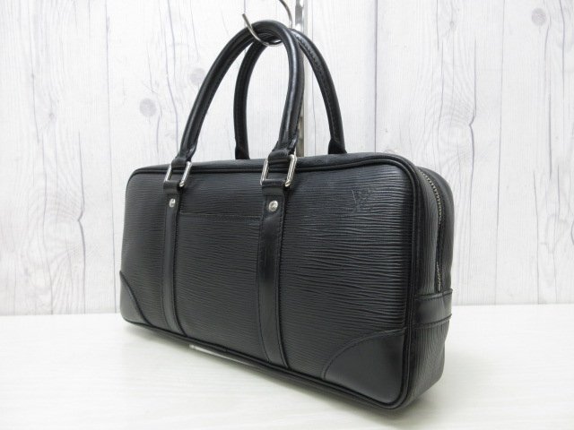 極美品 LOUIS VUITTON ルイヴィトン エピ ヴィヴィエンヌ ロン ノワール ハンドバッグ ミニボストン バッグ M59112 黒 84236