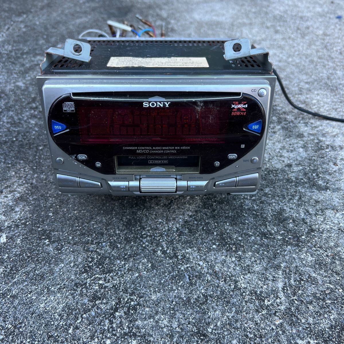 sony xplod50w×4 オーディオ プレーヤーFC3S スカイラインスープラチェイサーランエボ