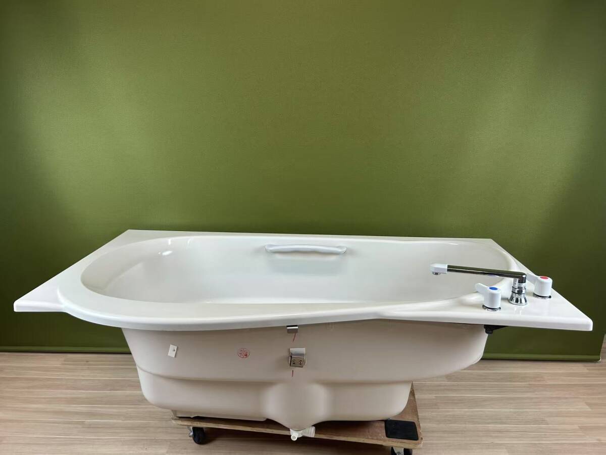 【中古】 材質(zhì) FRP☆ 浴槽_お風(fēng)呂?バスタブ☆(幅160cm×奧行き78(86)cm×高さ56(60)cm)☆神戸も大坂も直接引取り可