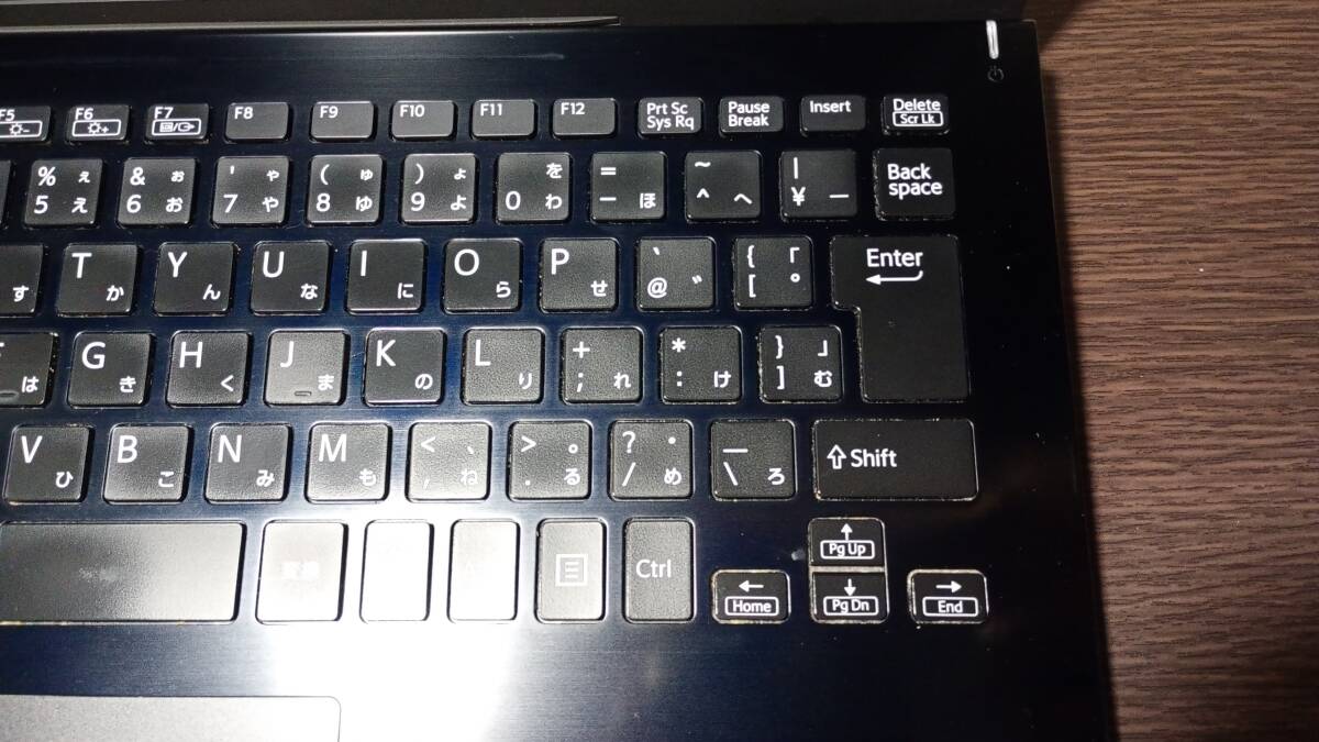 管50513-25 VAIO VJPK11C11N　CPU　II3-8145U SSD なし メモリー　8GB 液晶にキーボード跡4列位　ほぼ空っぽ ジャンク 