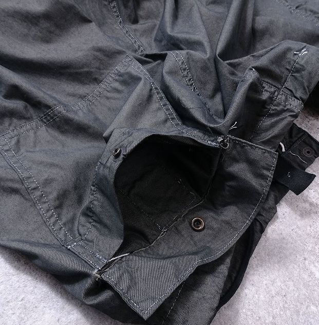 Trousers Snow Camouflage White Arctic コットン×ナイロン パラシュート パンツ ミリタリー スノー カーゴ MEDIUM REGULAR (31-35) o-591