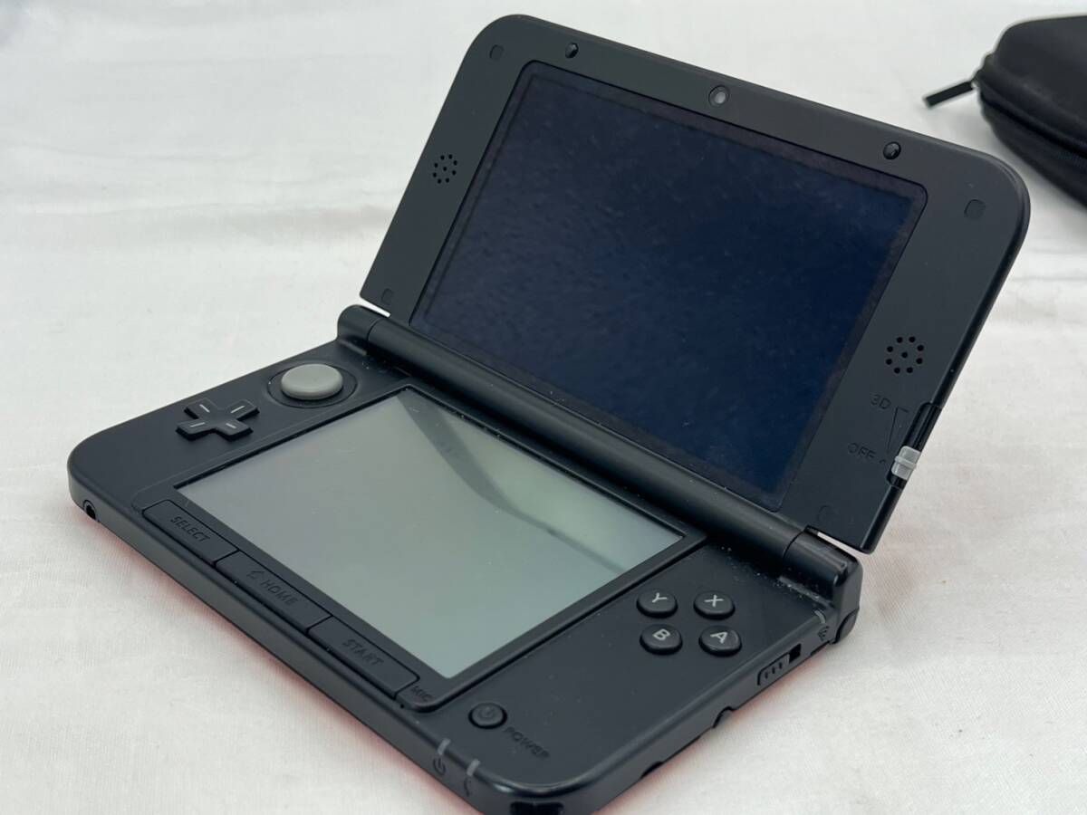 nt6520060/任天堂 3DS LL Nintendo レッド ブラック SPR-001