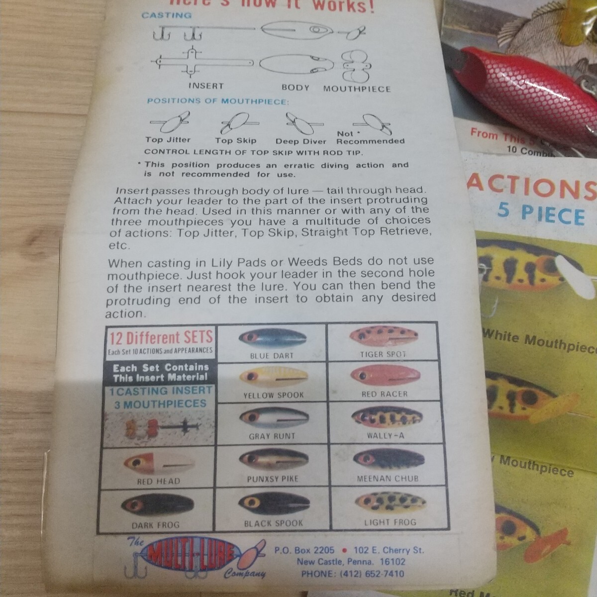 マルチルアー 3個セット コンパクト便送料込み_画像6