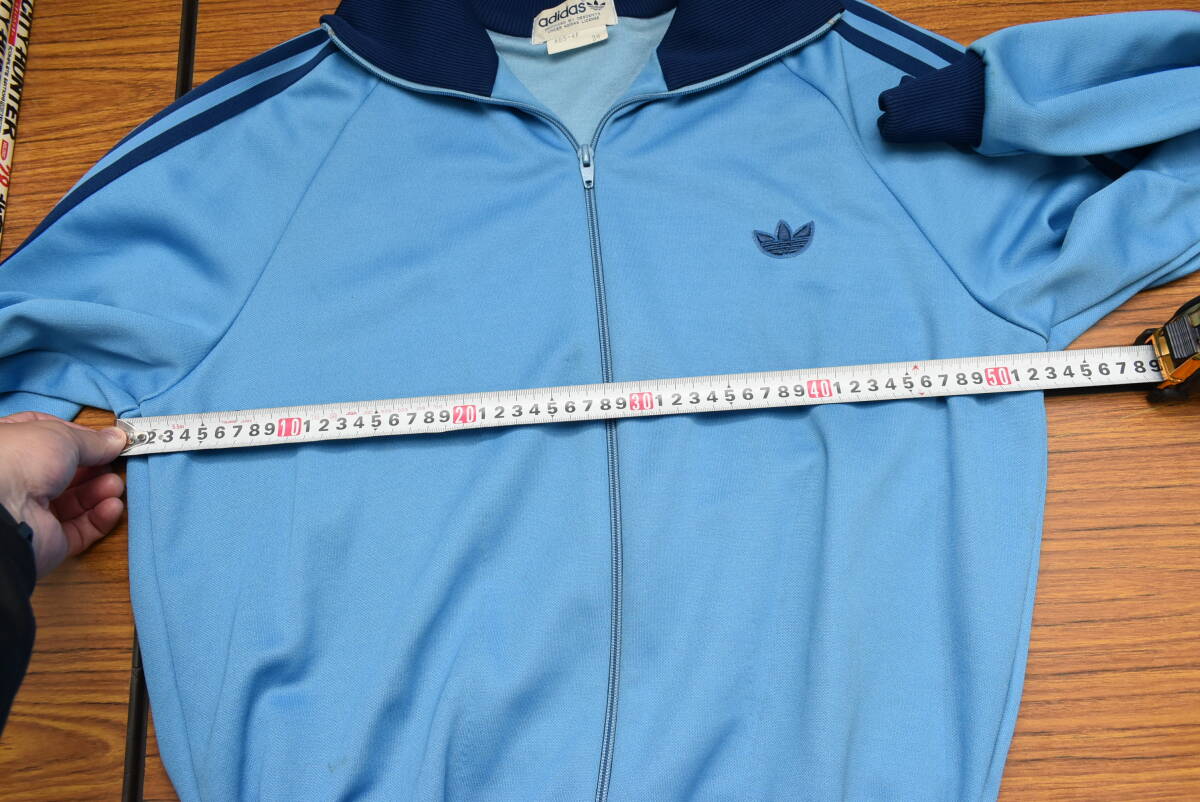 3号 80s old adidas デサント製 トラックジャケット adidas アディダス ジャージ トラックジャケット デサント製 80s