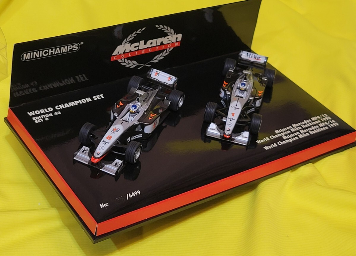 ミニチャンプス マクラーレン ワールド チャンピオン セット Yahoo!オークション - ミニチャンプス 1/43 McLaren WORLD