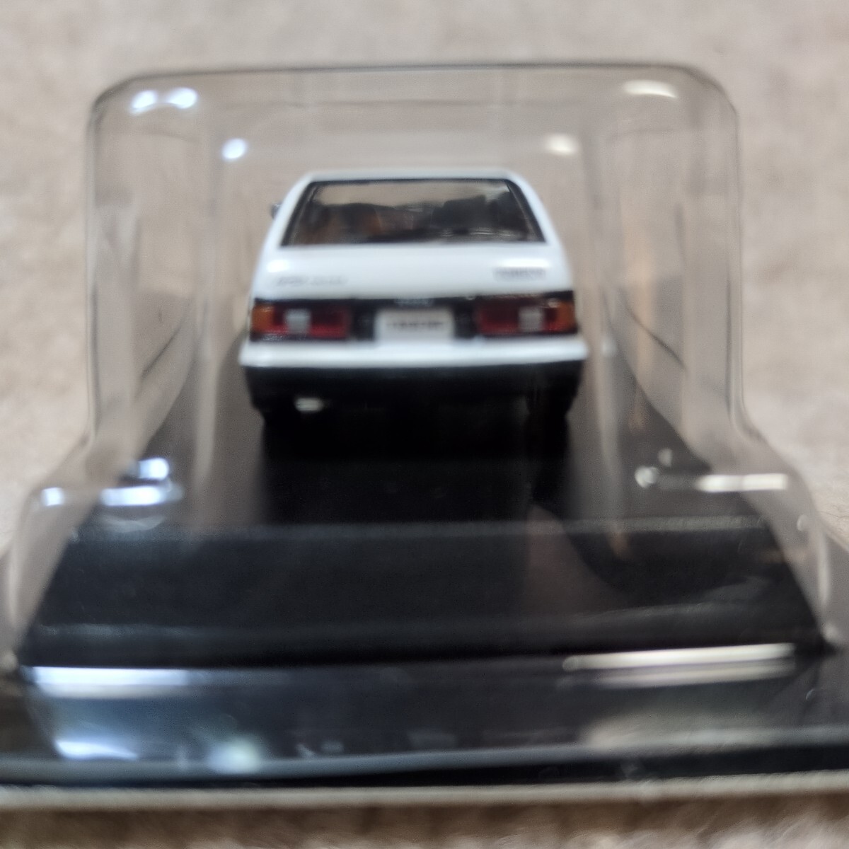  京商 1/64 トヨタ 86　トヨタ スプリンター トレノ AE86 白/黒 TOYOTA SPRINTER TRUENO AE86 ホワイト/ブラック 第Special弾_画像3