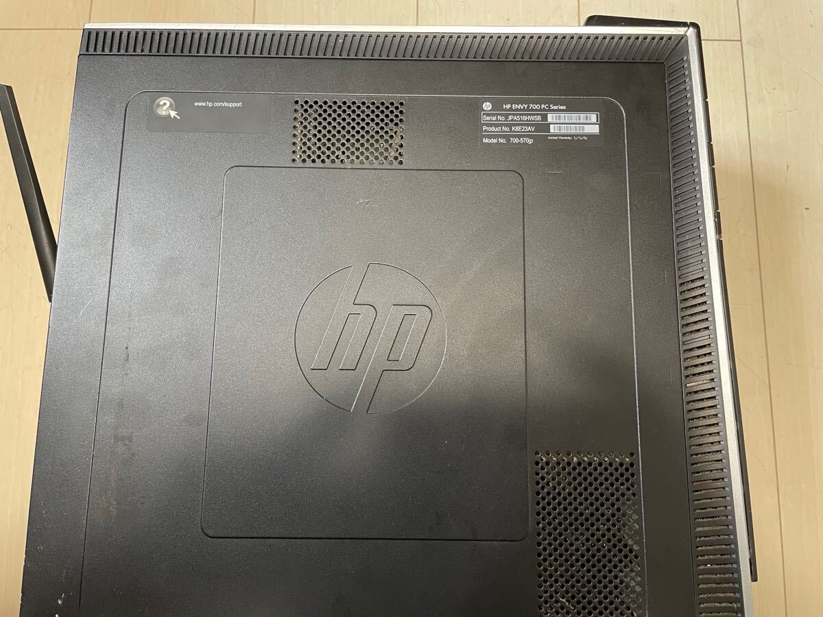 HP ENVY 700-570jp Core i7 4790 SSD240GB NVIDIA GTX980 動作確認済み 現状品 本体のみ 付属品ありません 返品不可_画像6