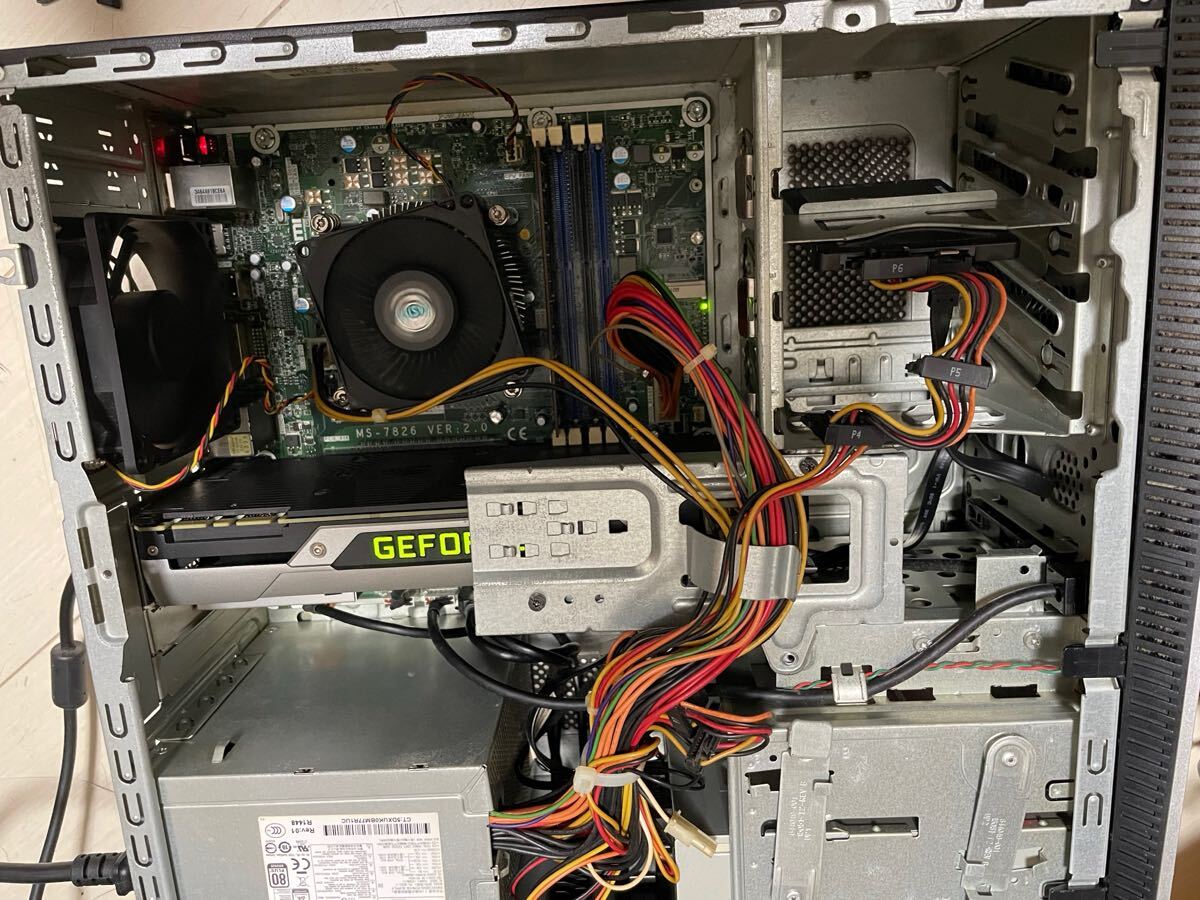 HP ENVY 700-570jp Core i7 4790 SSD240GB NVIDIA GTX980 動作確認済み 現状品 本体のみ 付属品ありません 返品不可_画像10