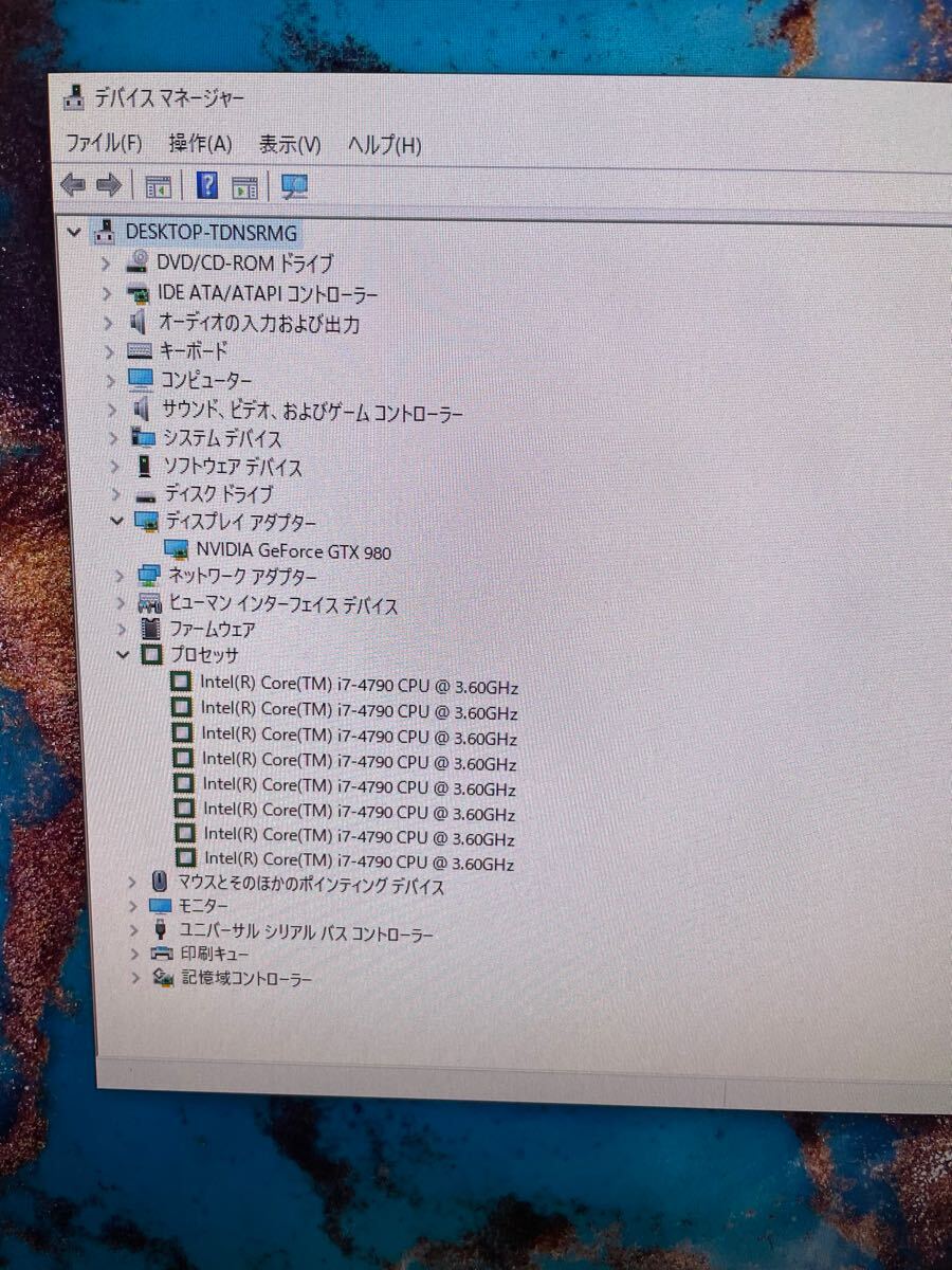 HP ENVY 700-570jp Core i7 4790 SSD240GB NVIDIA GTX980 動作確認済み 現状品 本体のみ 付属品ありません 返品不可_画像3