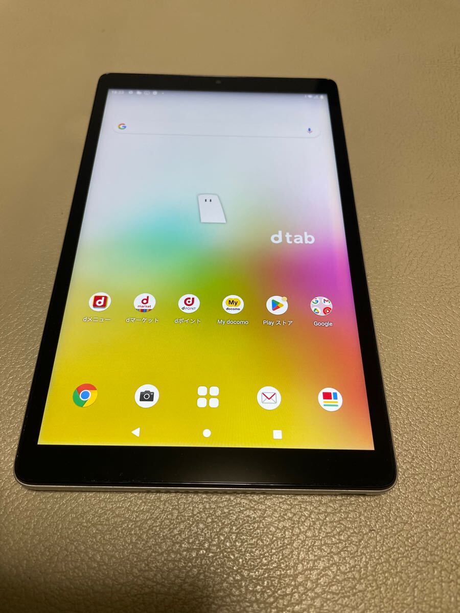 docomo dtab Compact d-42A 新品バッテリー交換済み　現(xiàn)狀品　Y1261