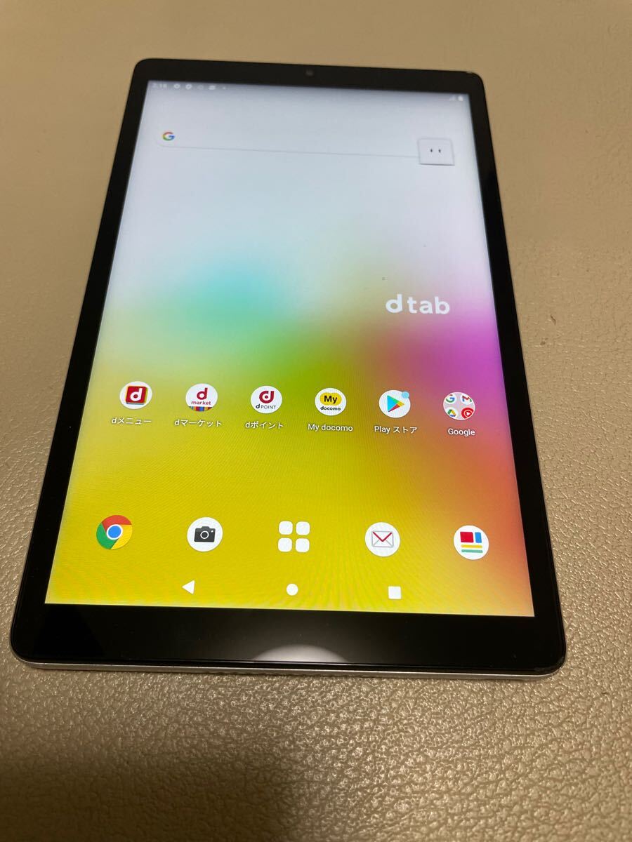docomo dtab Compact d-42A 新品バッテリー交換済み　現(xiàn)狀品　Y1266