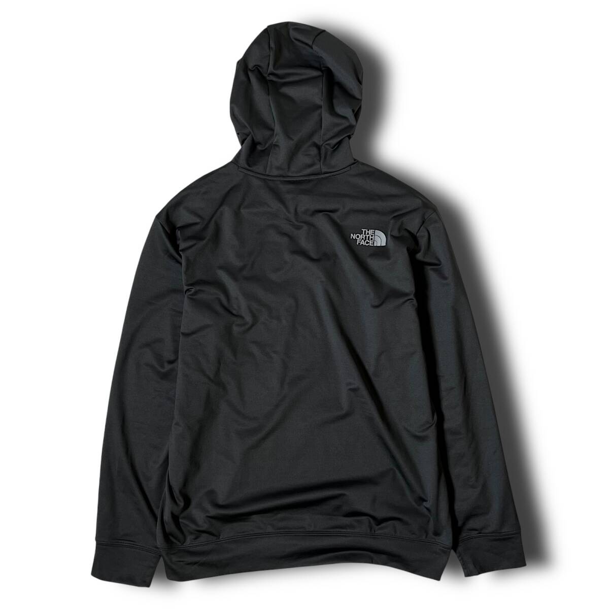 新品 THE NORTH FACE ノースフェイス ジャージ素材 速干抗菌 ストレッチ パーカー フーディ プルオーバー XL 春秋 通年使用可 ◆B6849