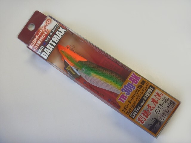 送料無料 エギリーダートマックス TR30g－BK OH/ダークグリーン