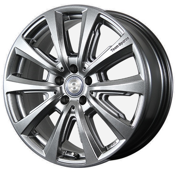 18インチ夏タイヤホイールセット新品1台分 アウディA6オールロードクワトロ4G 235/55R18&チームスパルコValosa Ver.02 8-18+43_画像2