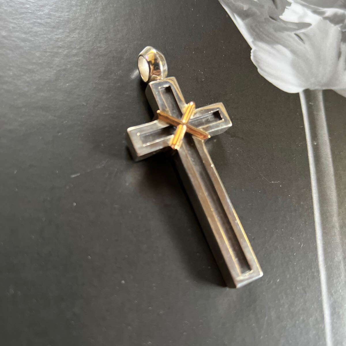 正規品 CHROME HEARTS クロムハーツ 22k × silver925 メイプル