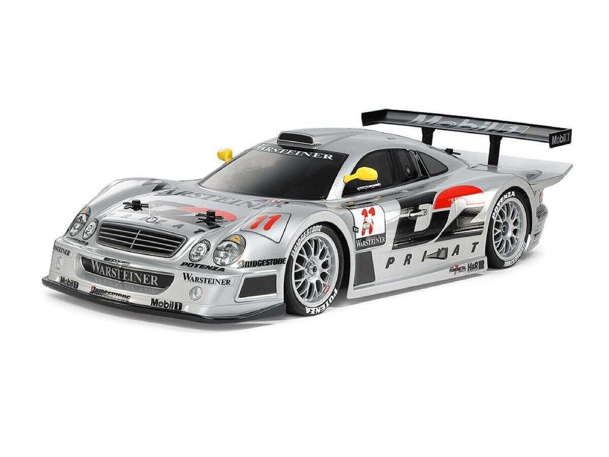1/10RC 1997 メルセデス・ベンツ CLK-GTR (TC-01シャーシ) 田宮模型