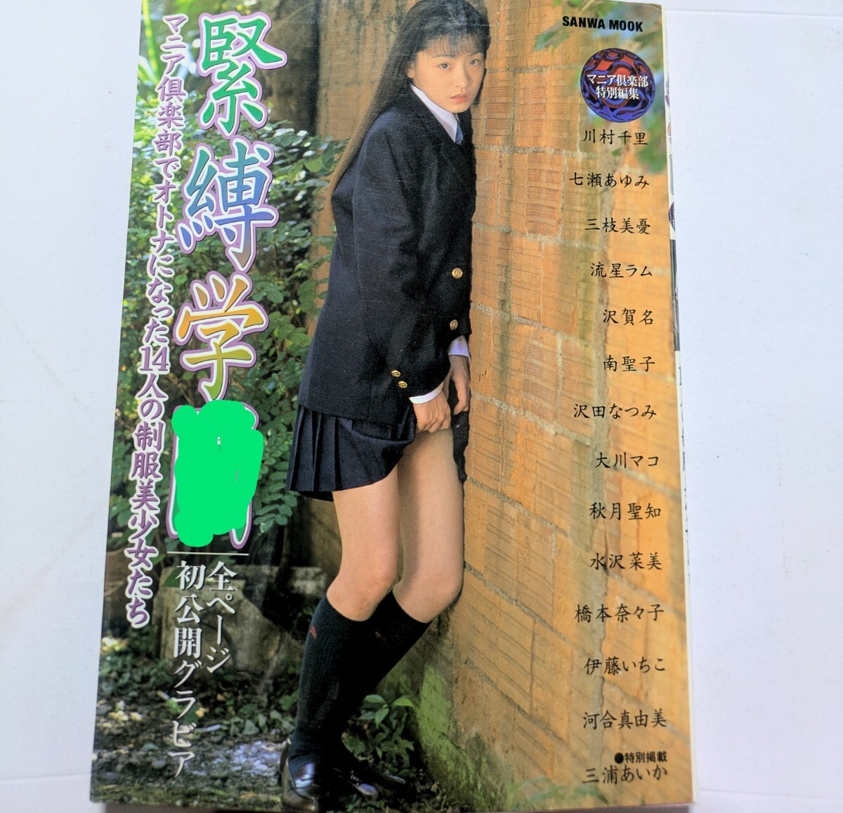 【表紙に折】マニア倶楽部特別編集 緊縛學(xué)苑 川村千里 七瀬あゆみ 三枝美憂 流星ラム 沢賀名 大川マコ 水沢菜美 三浦あいか SM?緊縛 Zak1