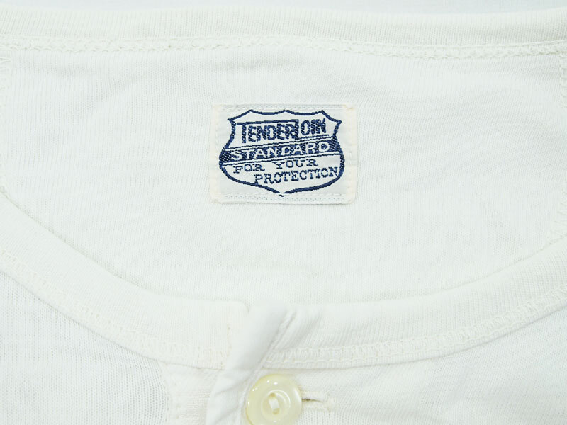 TENDERLOIN T-HENLEY SHORT 半袖 ヘンリーネック Tシャツ カットソー XS HENRY テンダーロイン