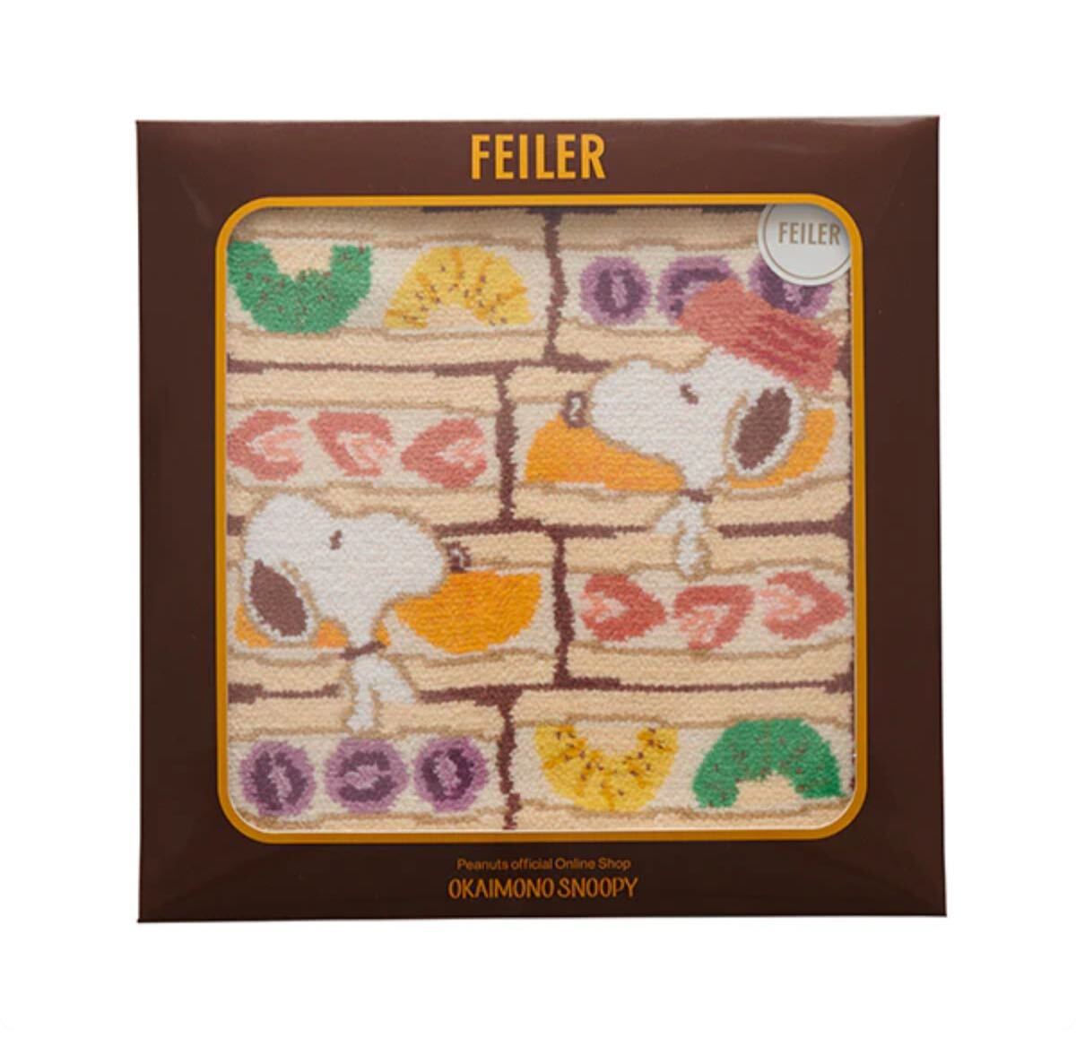 【新品未開封】おかいものスヌーピー feilerコラボ フルーツサンド2点セット 完全新品未開封 フェイラー スヌーピー フルーツサンド 2枚セット