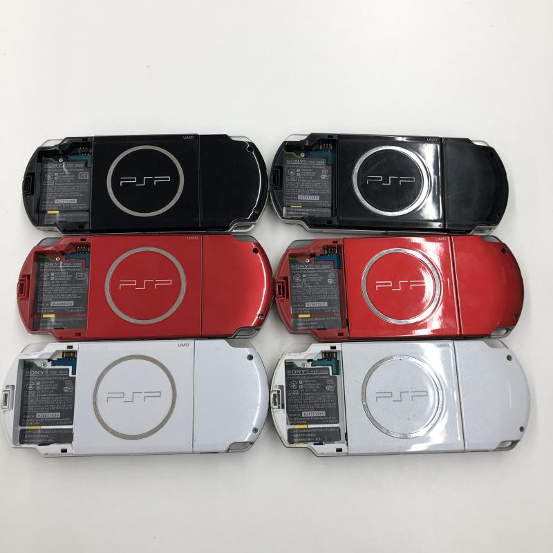 中古】本体）ジャンク PSP-3000 6台セット 動作不良品 動作保証