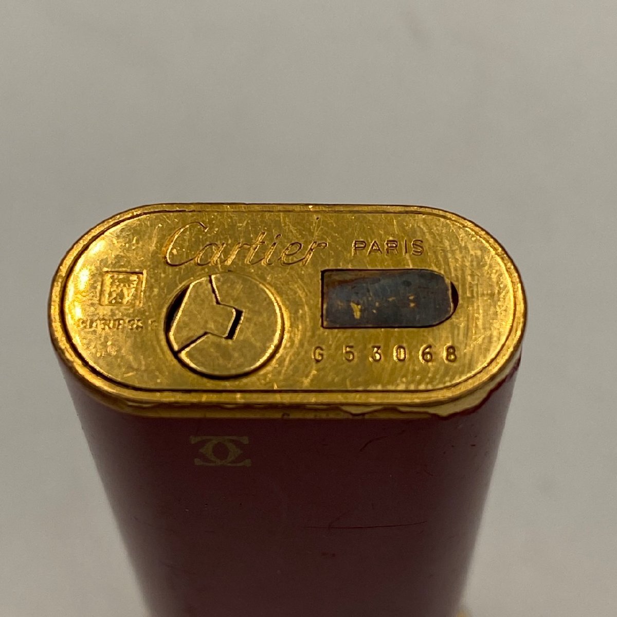 1円 Z130 Cartier カルティエ オーバル トリニティ 高級ガス