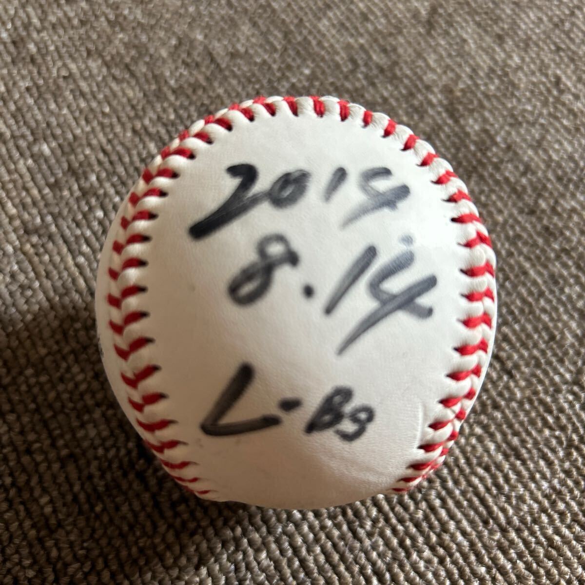 Saitama Seibu Lions #55 осень гора sho . автограф автограф мяч бросание .. автограф мяч редкость