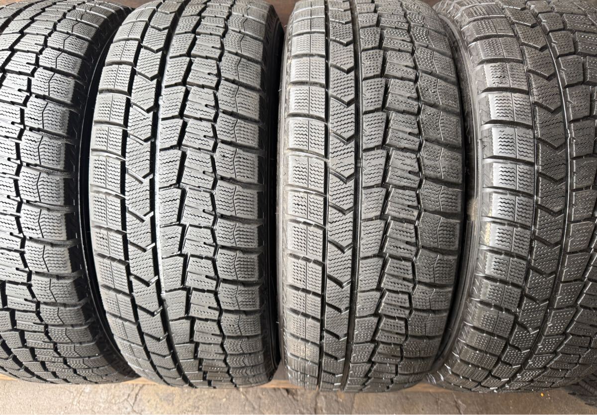 17インチ 7J PCD100 +50 215/50R17 ダンロップ　WM02 2019年製　スバル レガシィ 86 BRZ エクシーガ プリウス　深溝　４本セット_画像6