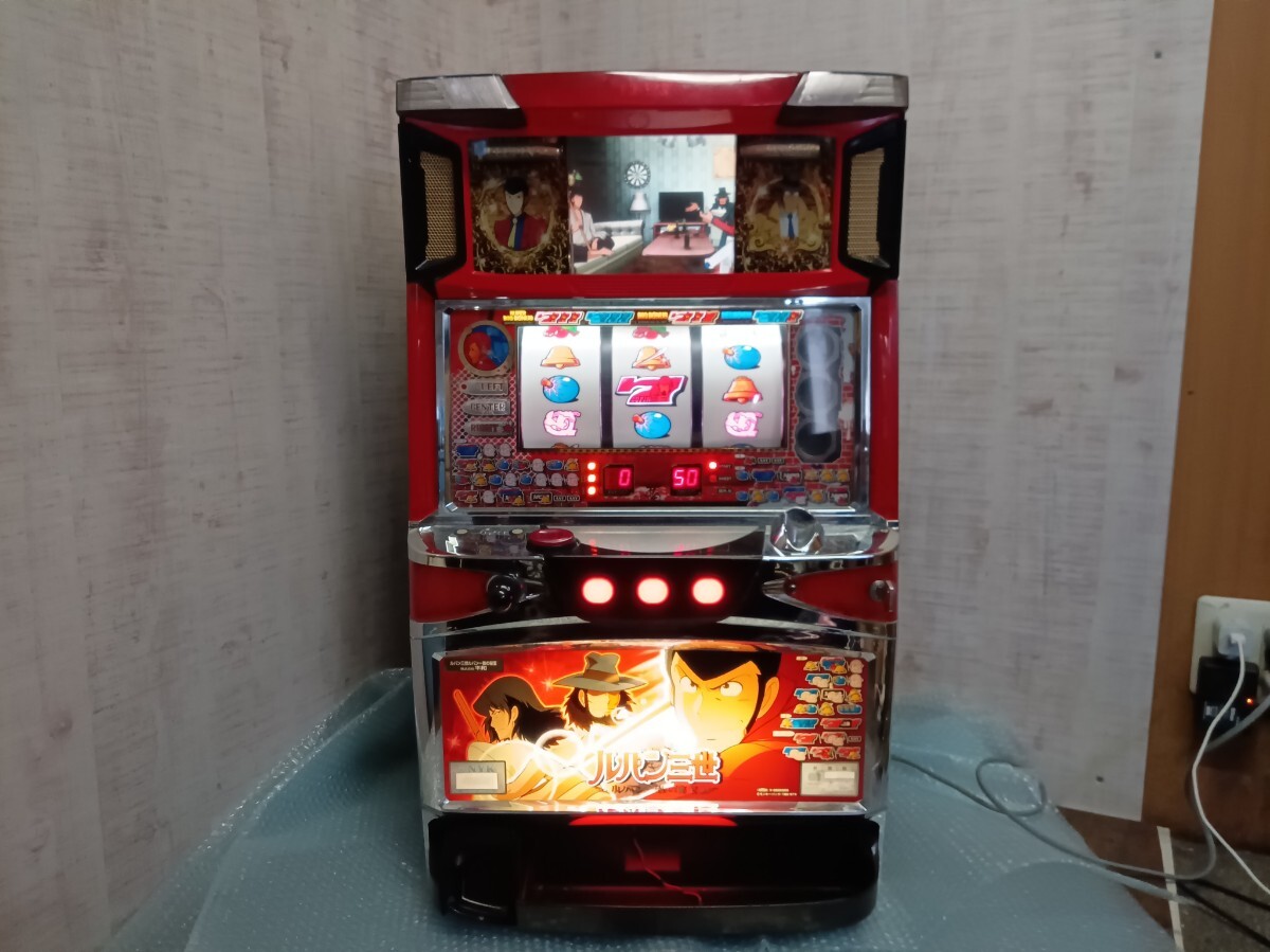 平和 パチスロ ルパン三世 ルパン一族の秘宝 中古パチスロ実機