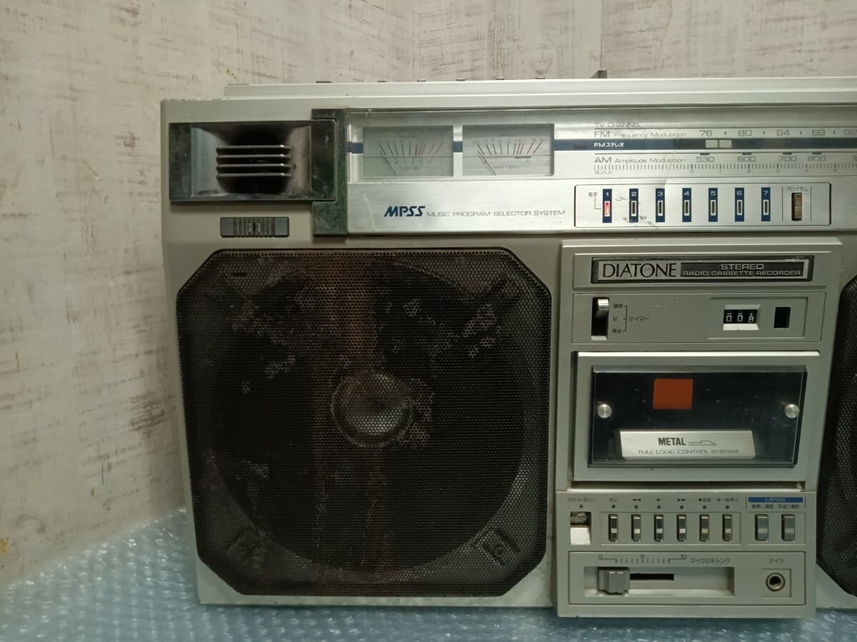 DIATONE JR-711ステレオラジカセ希少 オーディオ機器