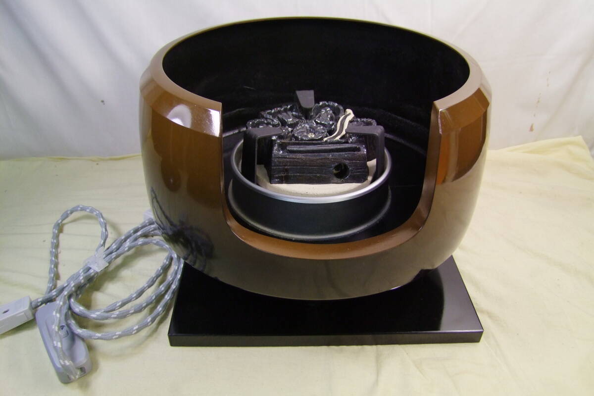 【信】野々田式 風炉型電熱器 合金面取風炉 古銅色 Yahoo!オークション - 茶道具 野々田商店 合金製面取風炉 型電熱