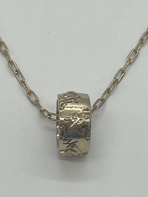 K7974A#Yves Saint Laurent Yves Saint-Laurent подвеска оттенок золота YSL бренд аксессуары колье Vintage кольцо верх #