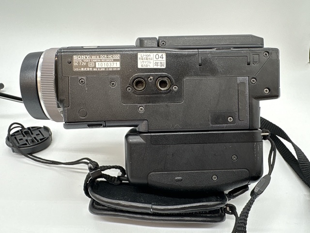 K7521◆ SONY DCR-HC1000 miniDV 3CCD HANDYCAM ソニー ハンディカム デジタルビデオカメラレコーダー 起動確認済 光学機器_画像6
