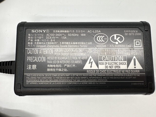 K7521◆ SONY DCR-HC1000 miniDV 3CCD HANDYCAM ソニー ハンディカム デジタルビデオカメラレコーダー 起動確認済 光学機器_画像10
