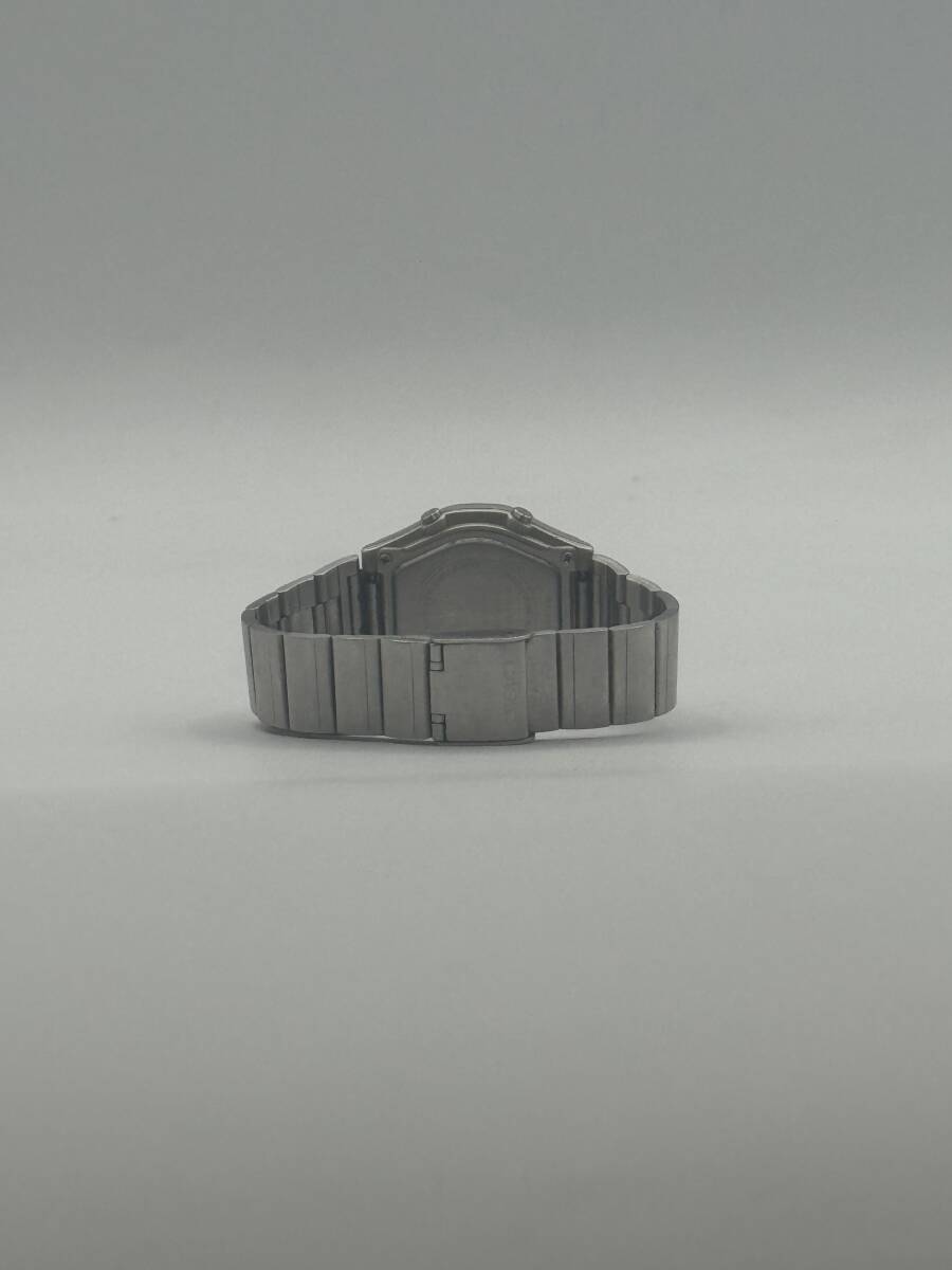 N41462I〇 CASIO カシオ WAVE CEPTOR ウェーブセプター LWA-M141 腕時計 アナデジ 電波ソーラー タフソーラー 白文字盤 SS シルバー_画像7