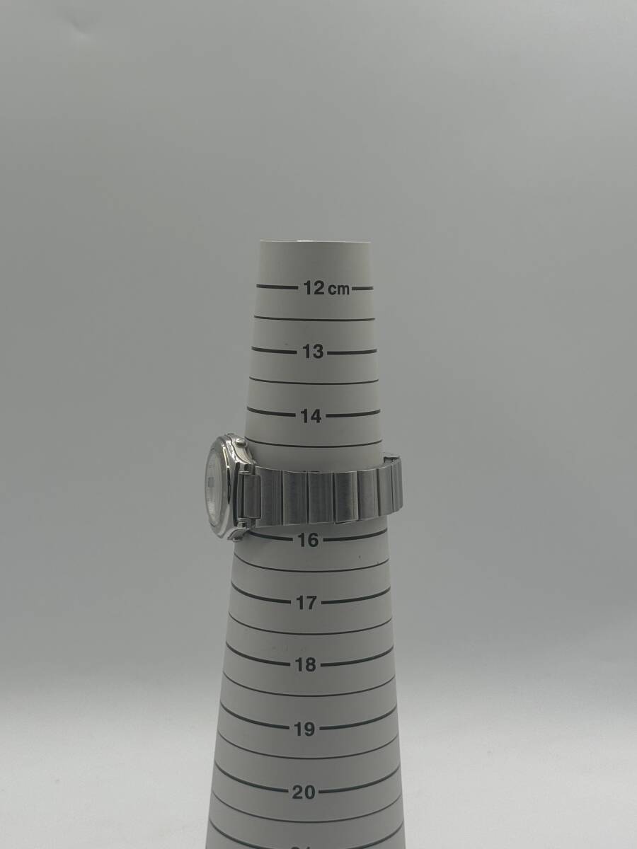 N41462I〇 CASIO カシオ WAVE CEPTOR ウェーブセプター LWA-M141 腕時計 アナデジ 電波ソーラー タフソーラー 白文字盤 SS シルバー_画像8